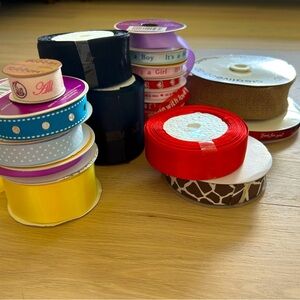 TONS OF RIBBONS - Large Bundle of Ribbons